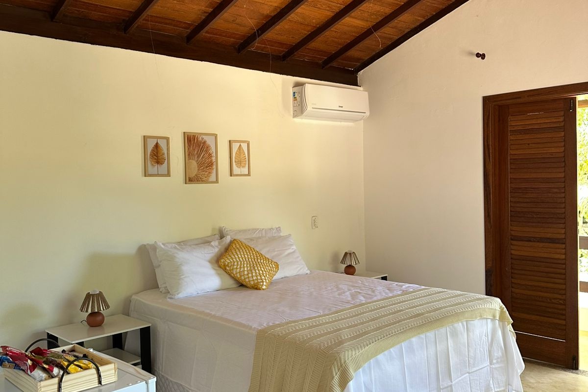 Suíte com Vista para a piscina