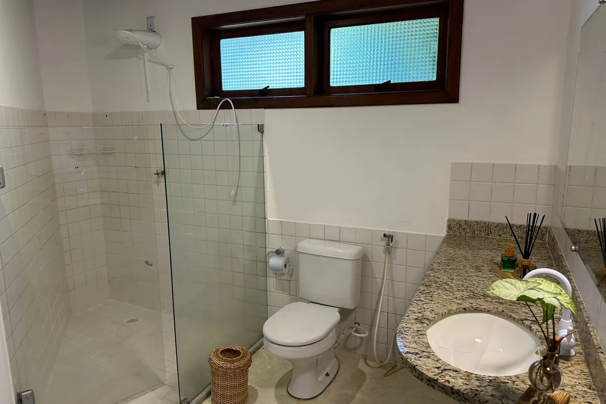 Suíte com Vista para a piscina