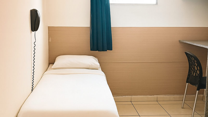 Individual com ventilador