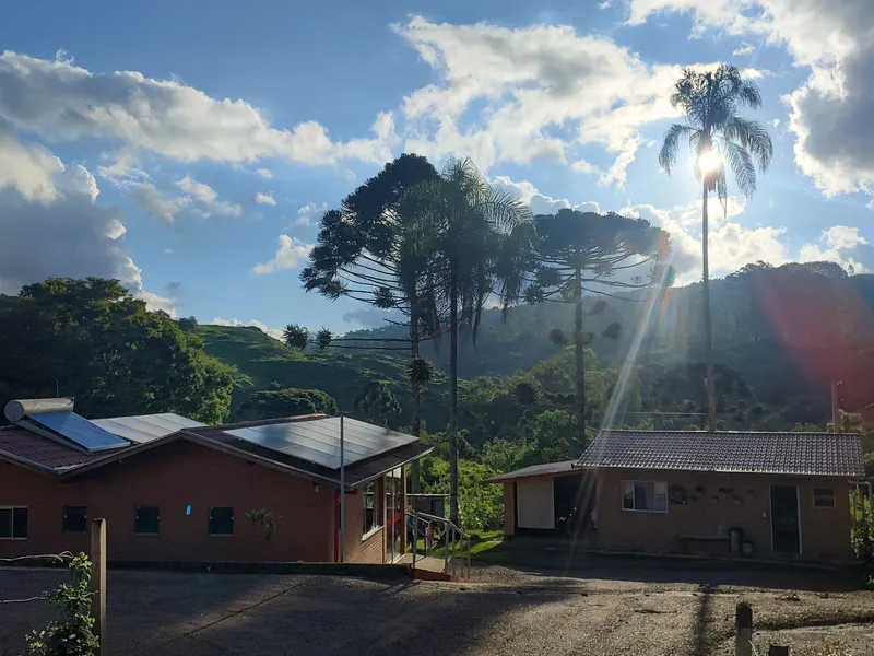 Duplo standard com vista para as montanhas!