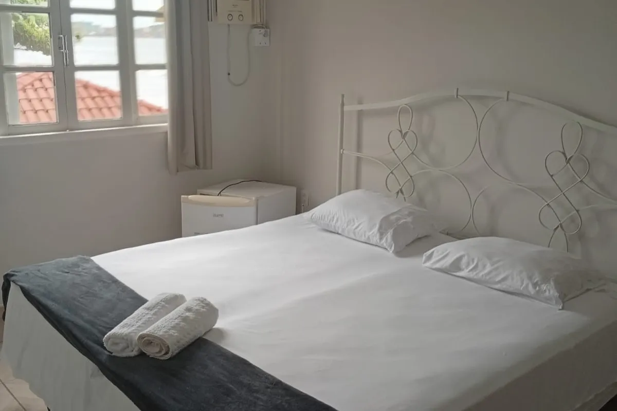 Suite com ar condicionado