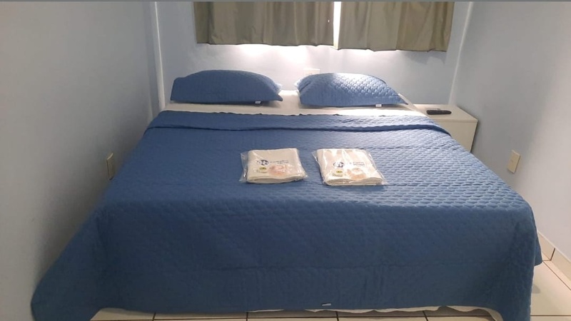 Apartamento Quadruplo com 1 cama de casal e 2 camas de solteiro