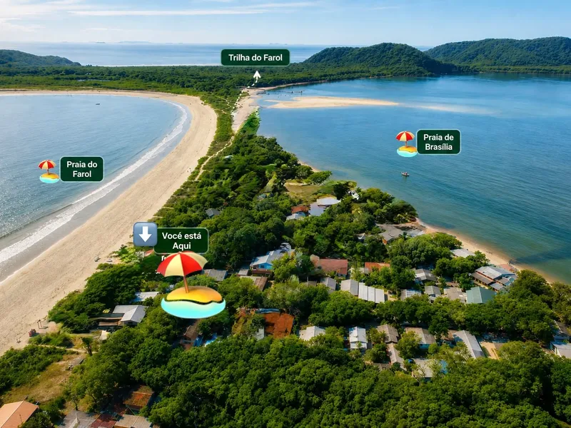 Quarto Vista Ilha das Palmas (econômico)