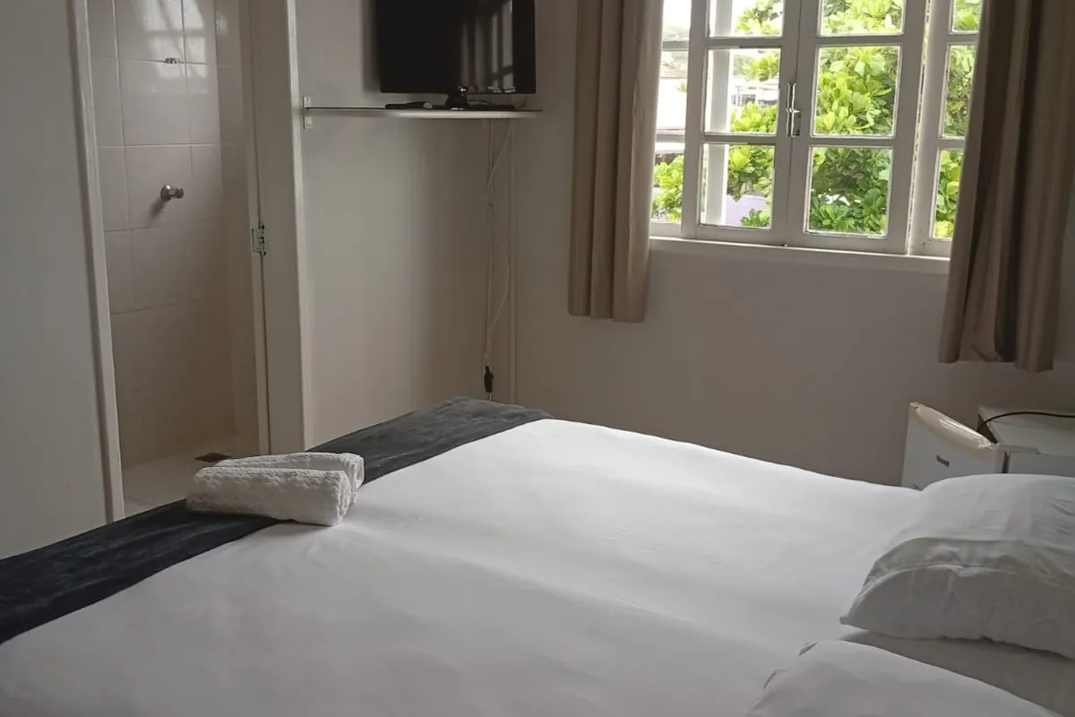 Suite com ar condicionado