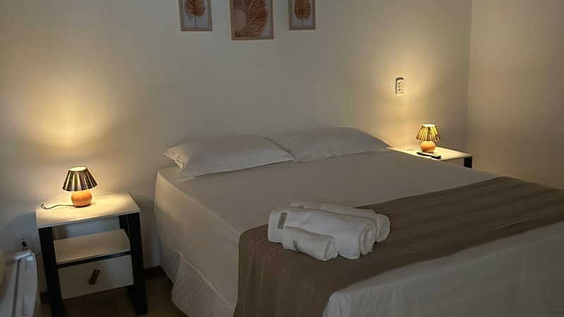 Suíte com Vista para a piscina