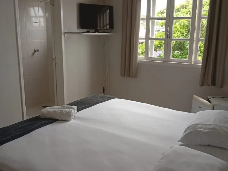 Suite com ar condicionado