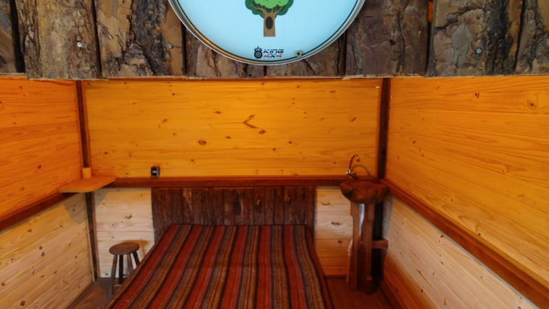 cabana toca da arvore