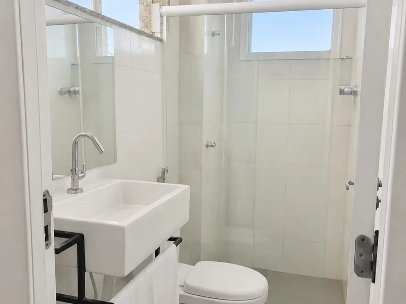 Suíte tripla com varanda