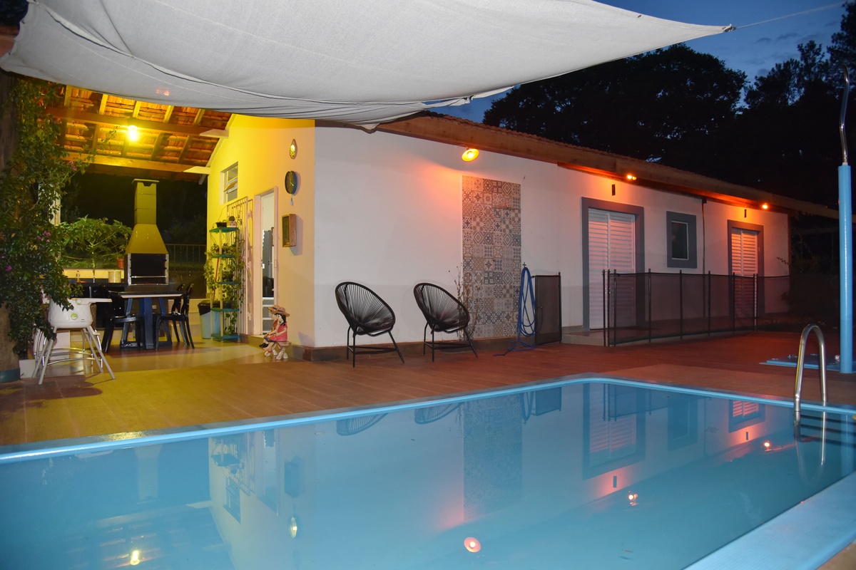 Suíte piscina 2 Vossa Excelência Pousada no campo