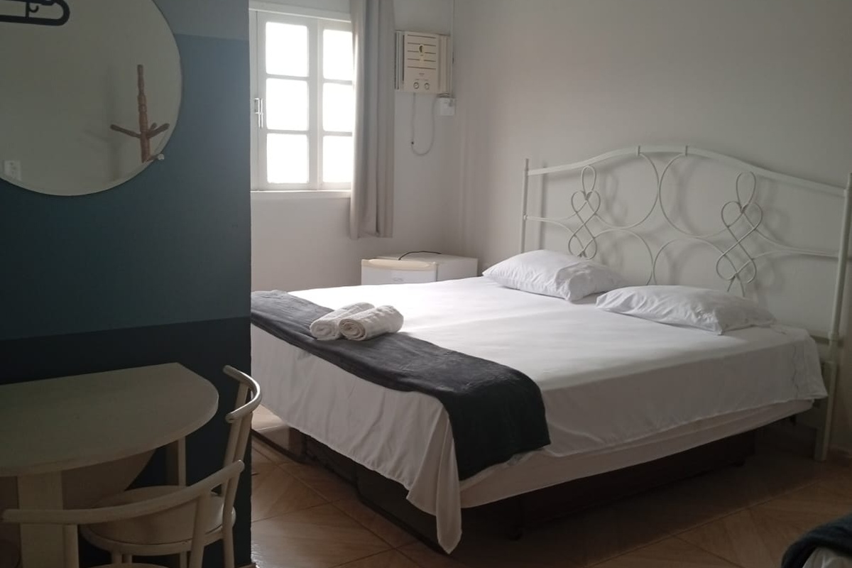 Suite com ar condicionado