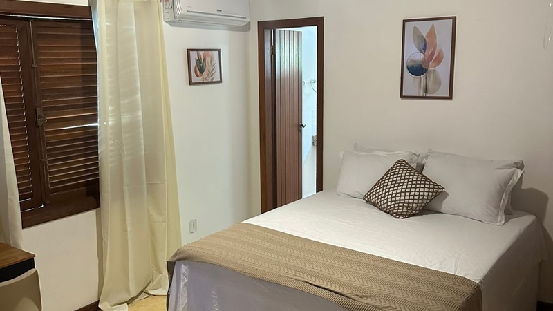 Suíte com Vista para a piscina