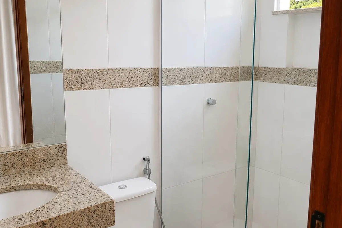 Suíte com varanda 5 pessoas