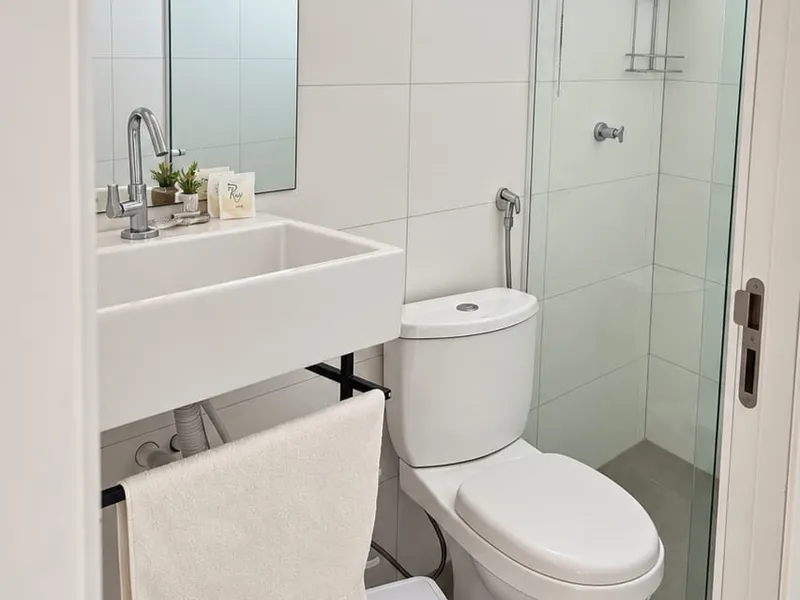 Suíte tripla com varanda