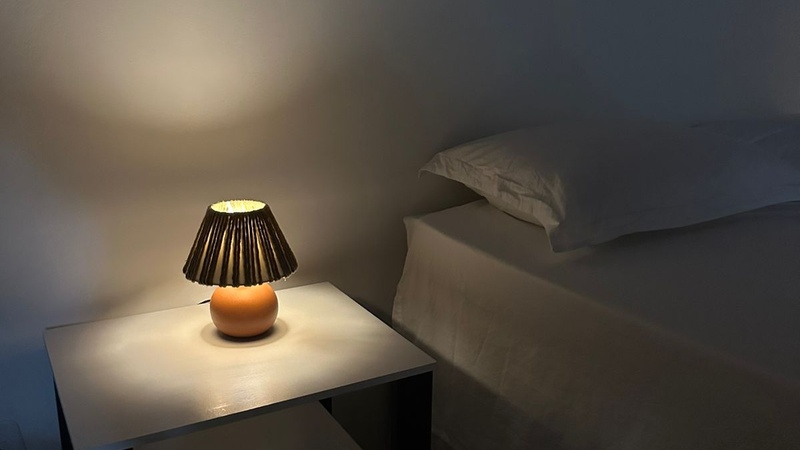 Suíte com Vista para a piscina