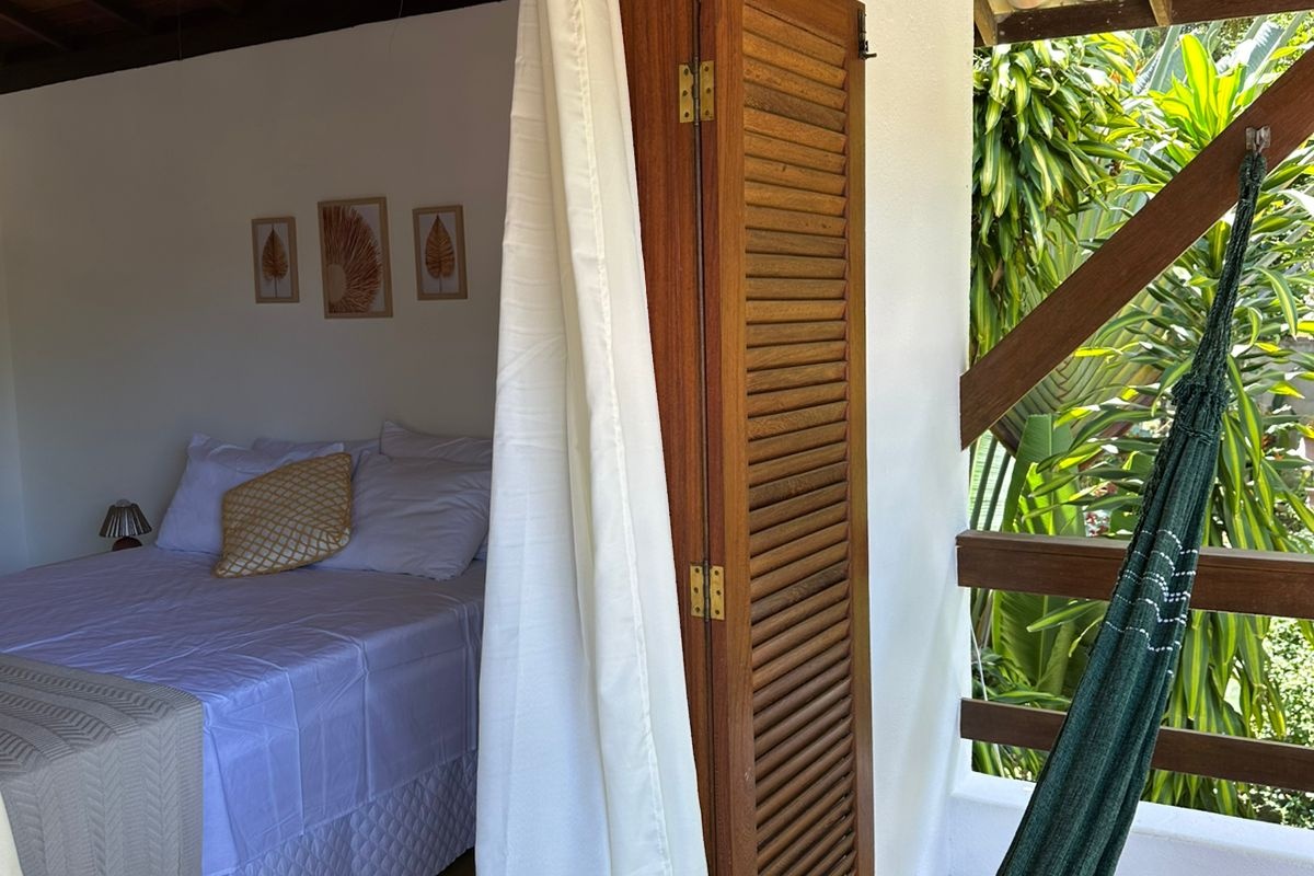 Suíte com Vista para a piscina