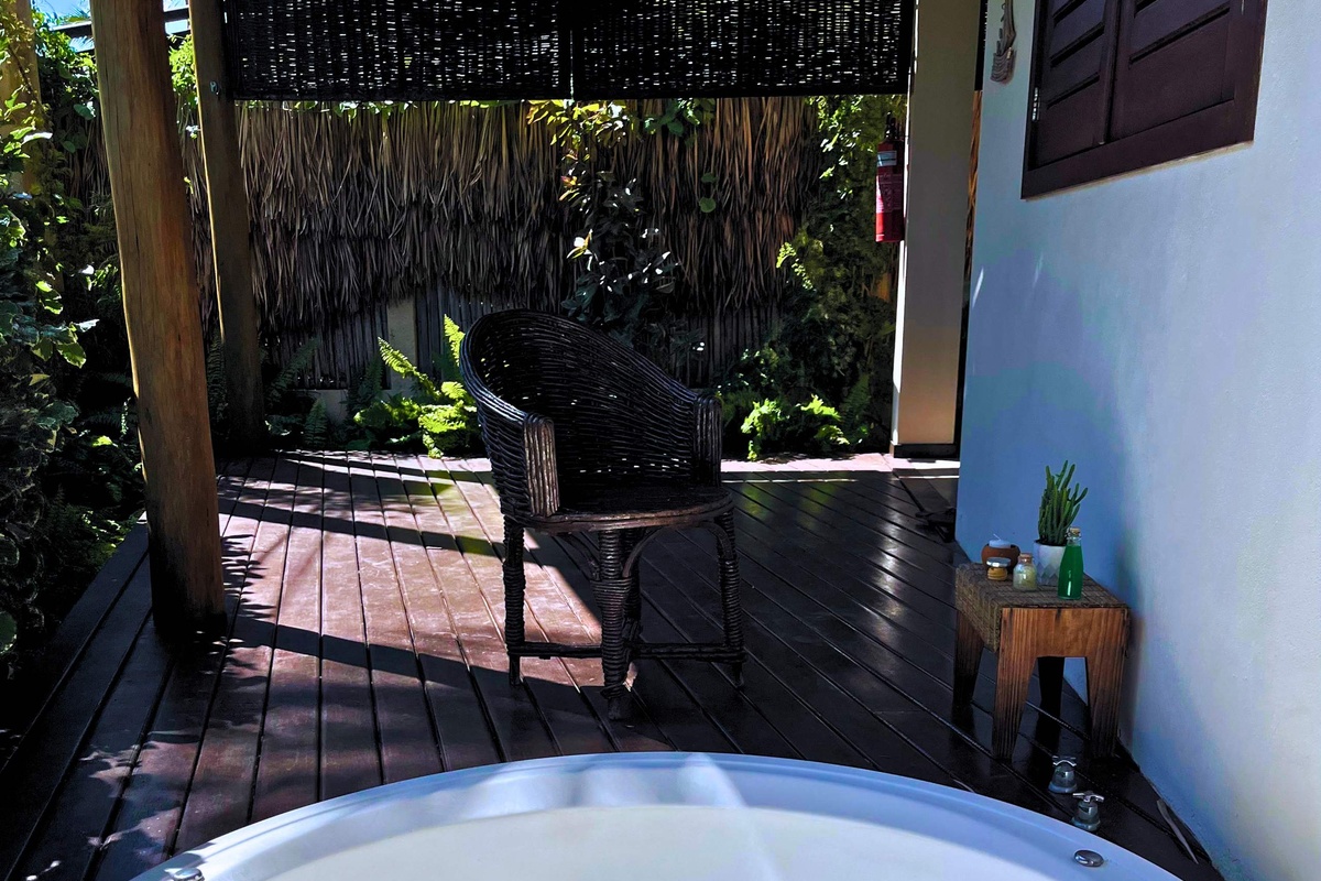 Suíte Térrea com banheira