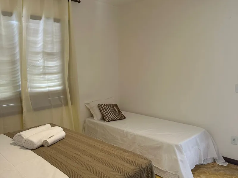 Suíte com Vista para a piscina