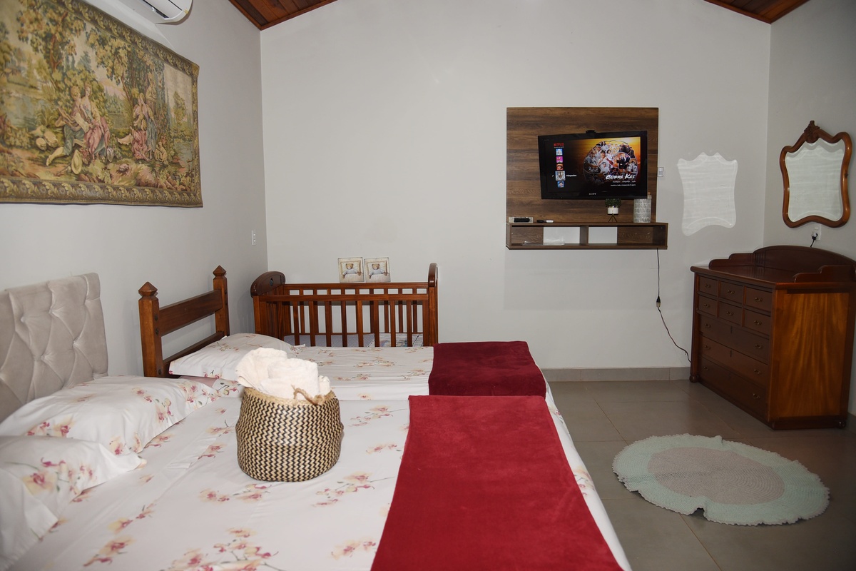 Suíte piscina 2 Vossa Excelência Pousada no campo