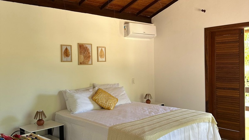 Suíte com Vista para a piscina