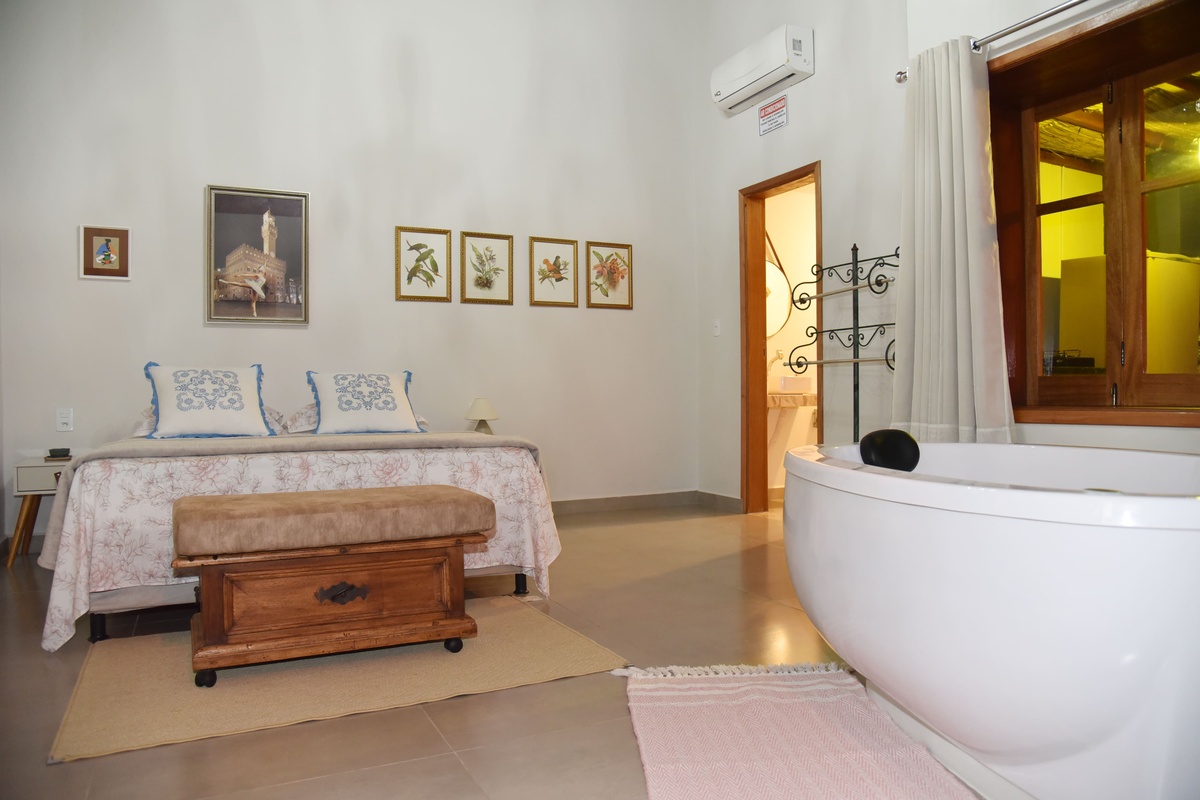 Suíte c/Hidro 7 Vossa Excelência Pousada no Campo