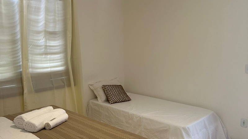 Suíte com Vista para a piscina