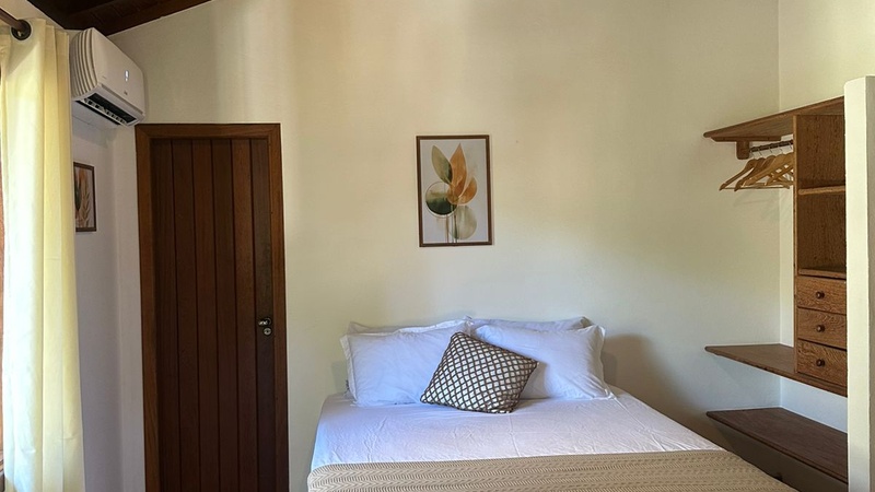 Suíte com Vista para a piscina