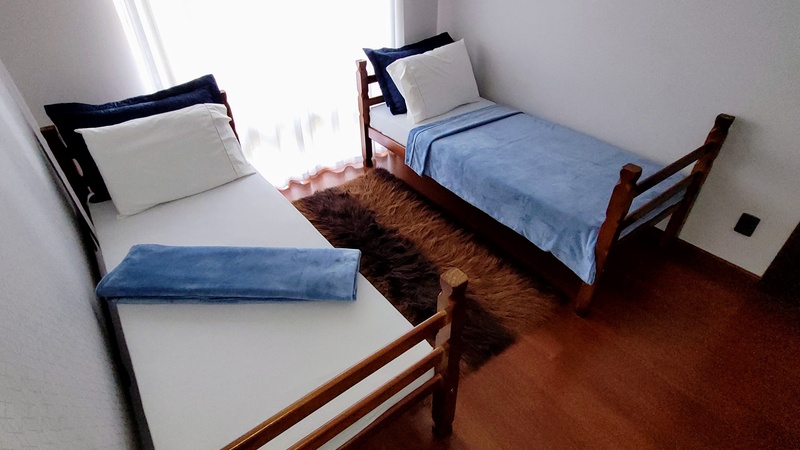 Quarto Duplo com banheiro externo