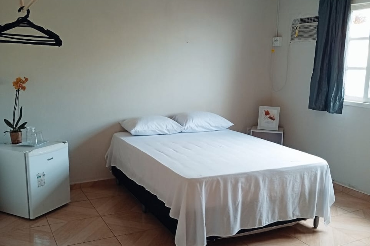 Suite com ar condicionado