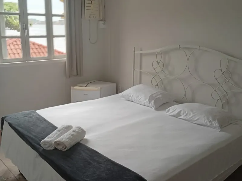 Suite com ar condicionado