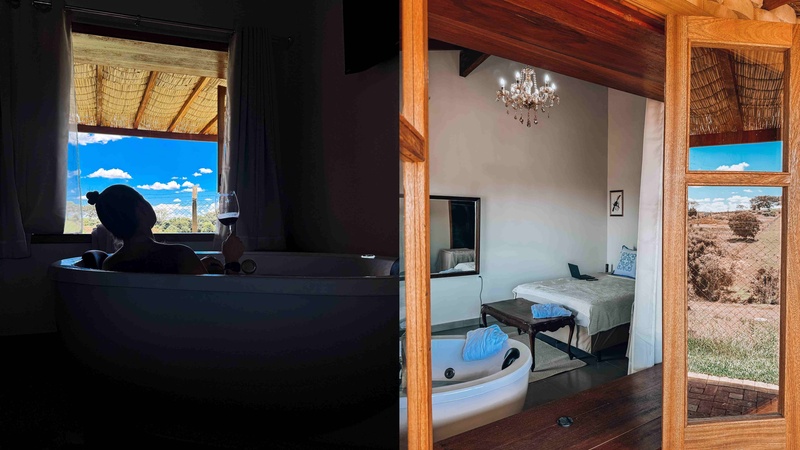 Suíte c/Hidro 7 Vossa Excelência Pousada no Campo