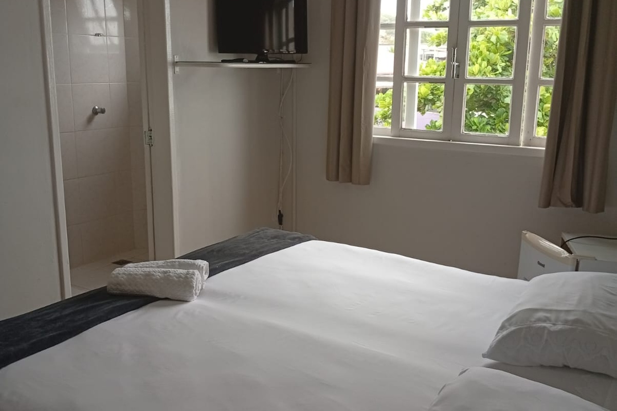 Suite com ar condicionado