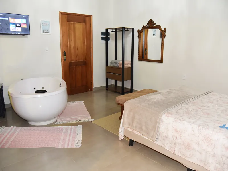 Suíte c/Hidro 7 Vossa Excelência Pousada no Campo