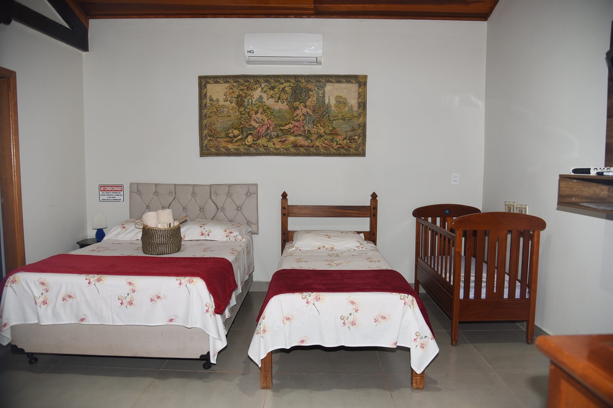 Suíte piscina 2 Vossa Excelência Pousada no campo