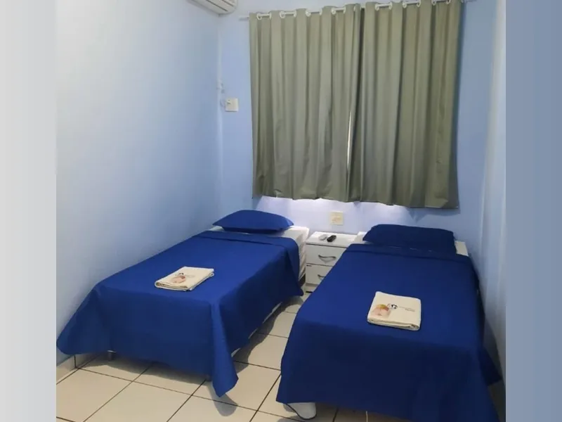 Apartamento Quadruplo com 1 cama de casal e 2 camas de solteiro