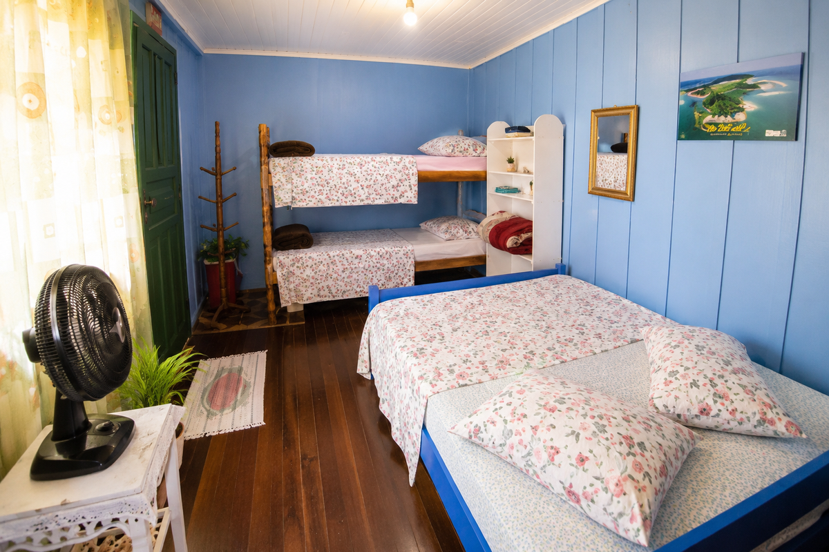 Quarto Família C Ventilador