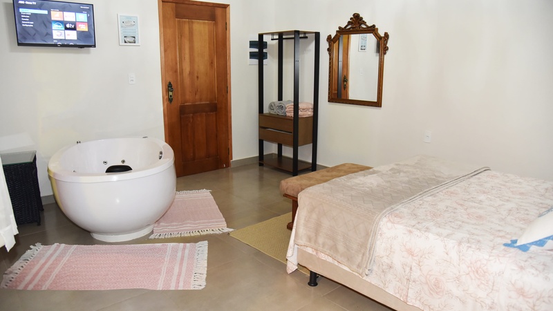 Suíte c/Hidro 7 Vossa Excelência Pousada no Campo
