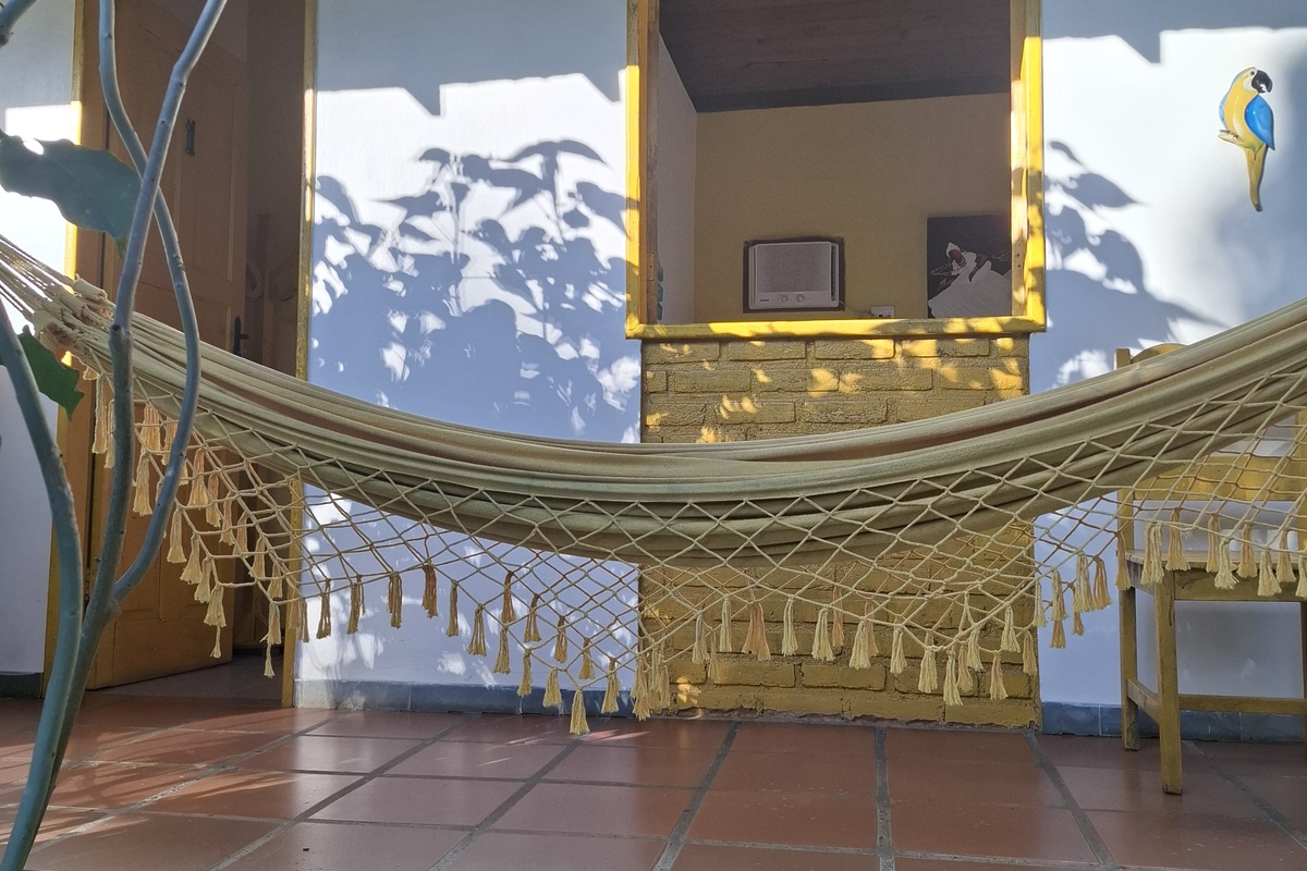 1 - Quarto Duplo com Varanda