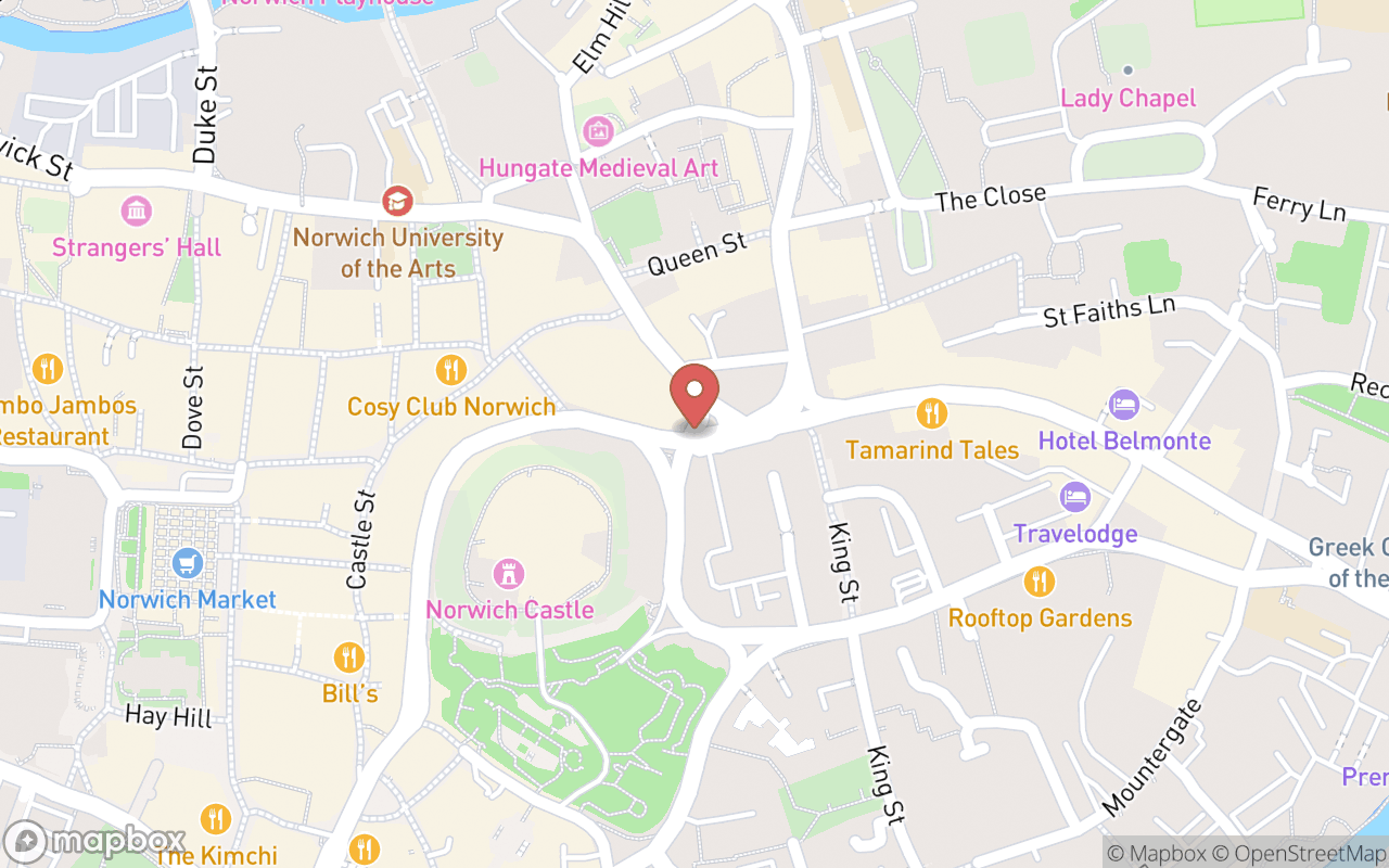 Map location