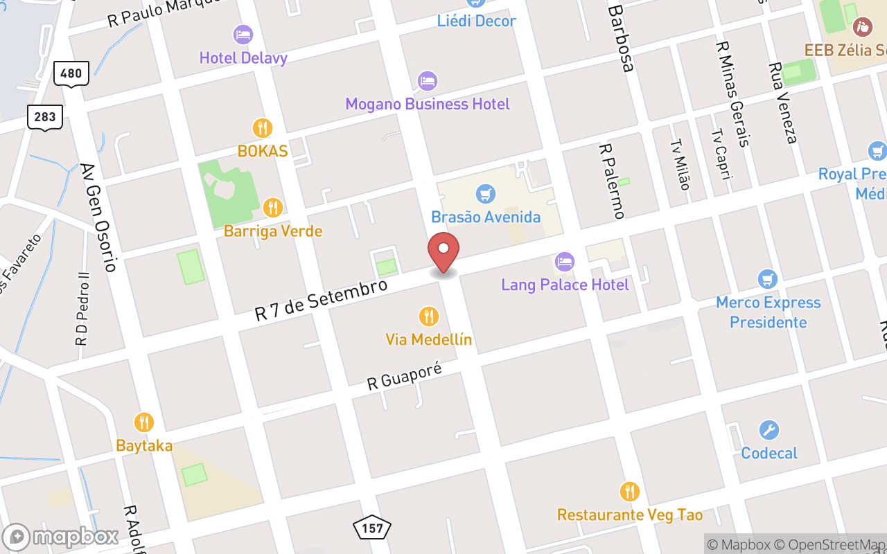 Map location
