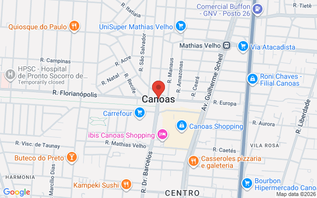 Map location