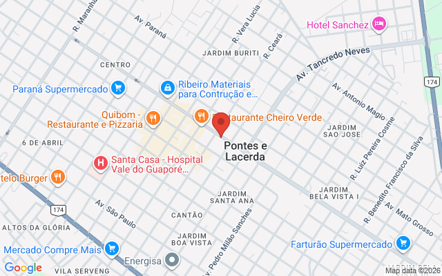 Map location