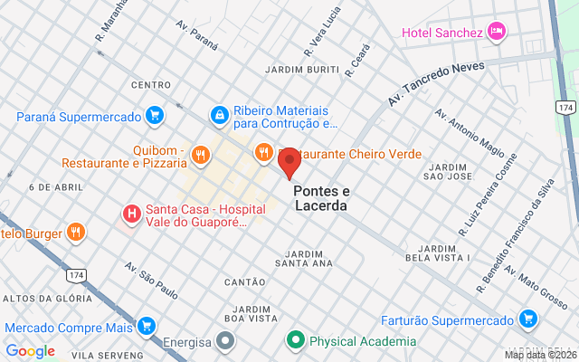 Map location