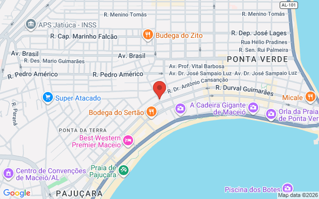 Map location