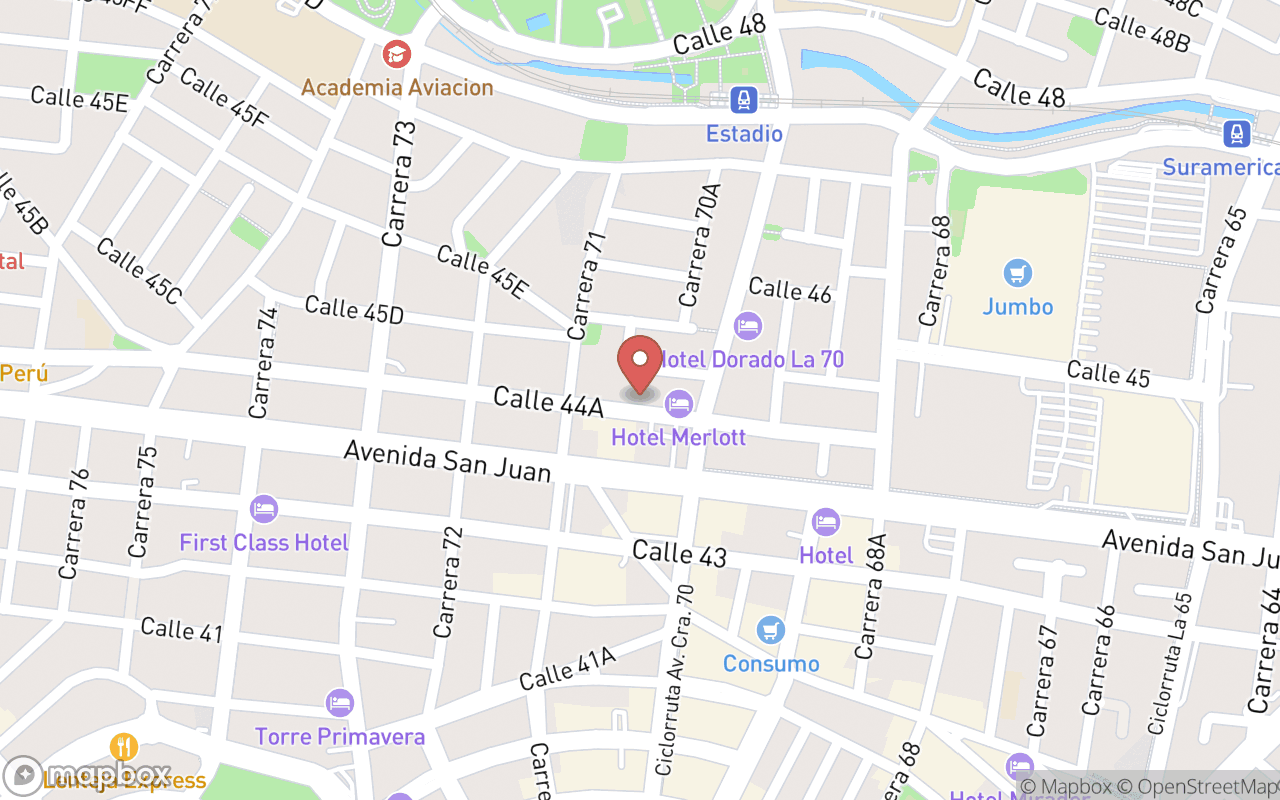 Map location