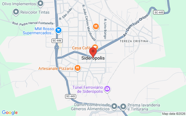 Map location