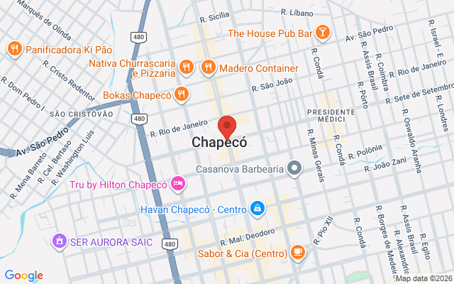 Map location