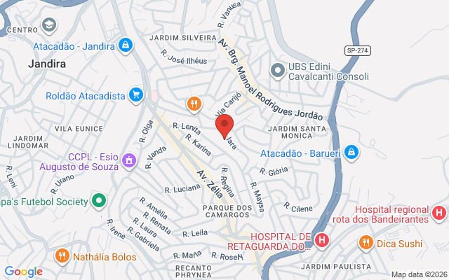 Map location