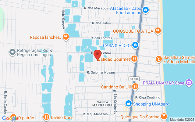 Map location