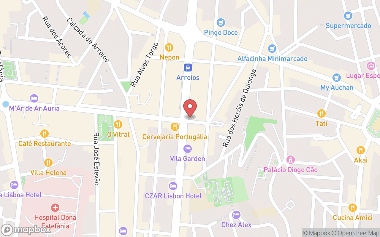 Map location